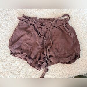 Aerie Mauve Relaxed Shorts